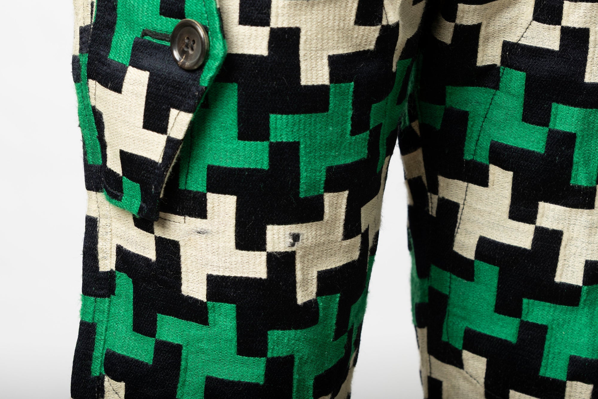 Detail of flaw on Junya Watanabe pants